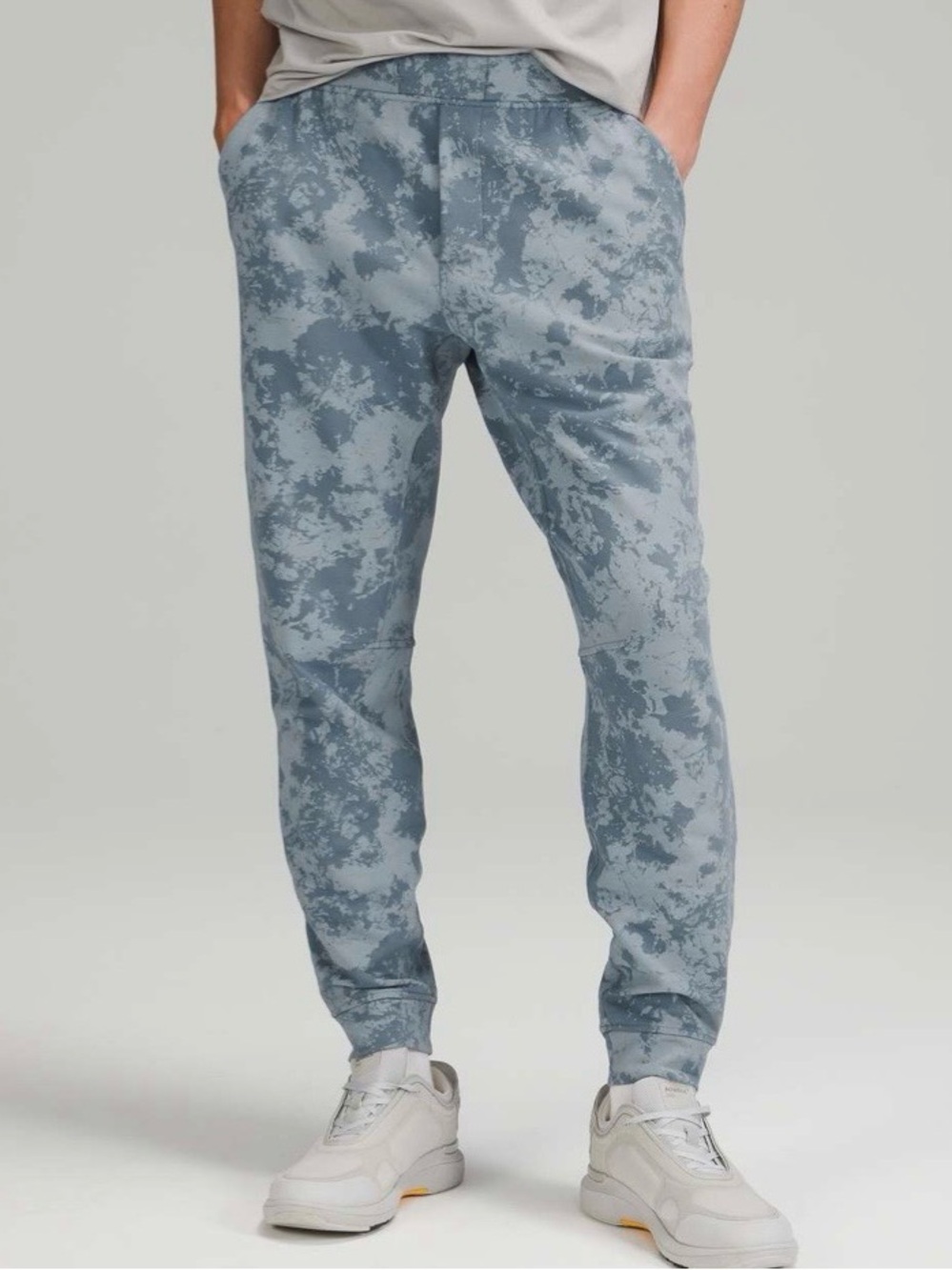Lululemon City Sweat Jogger 29" *French Terry Spectral Chambray River Blue Small